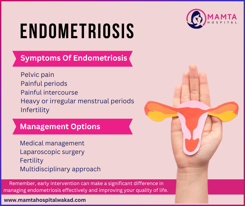 Endometriosis: Understanding Symptoms and Management Options at Mamta  Hospital in Wakad - Mamta Hospital Wakad